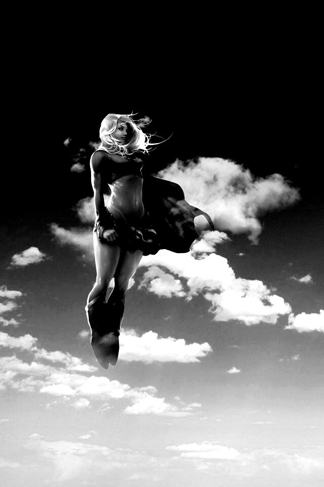 Супердевушка обои