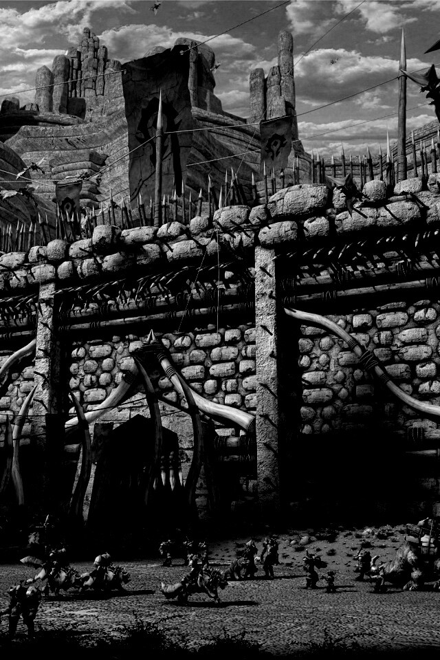 Крепость орков обои