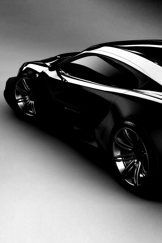 Красный концепт BMW обои