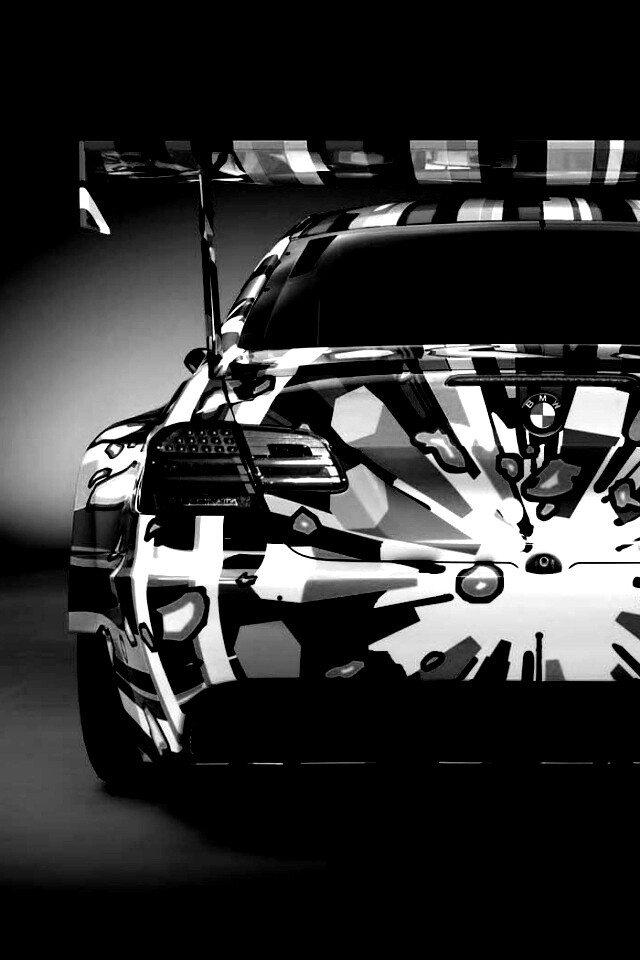 BMW  в сумасшедшем окрасе обои