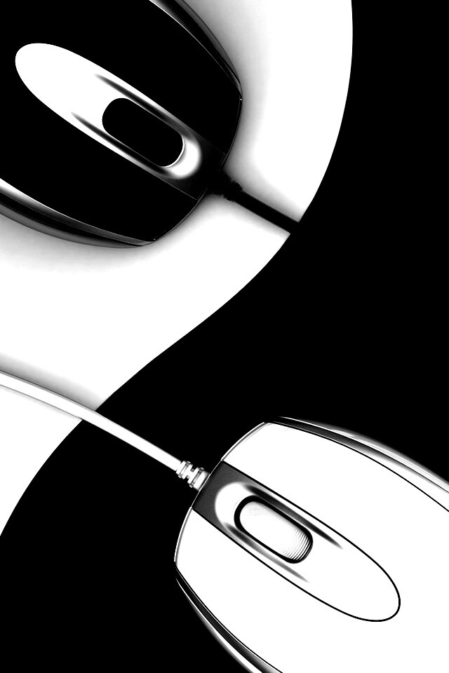 Инь Янь мышки обои