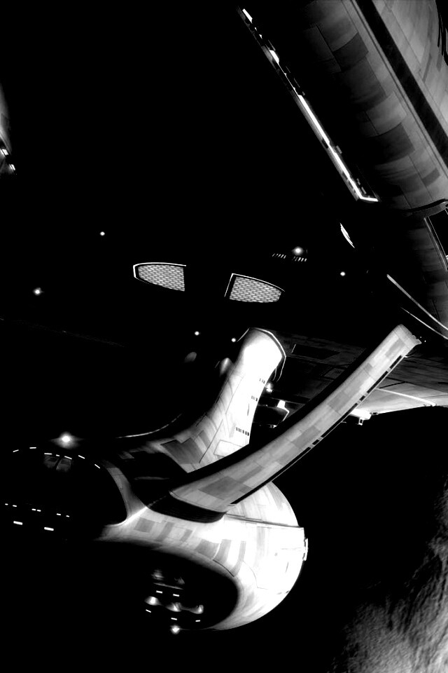 Космический корабль Enterprise из Star Trek обои