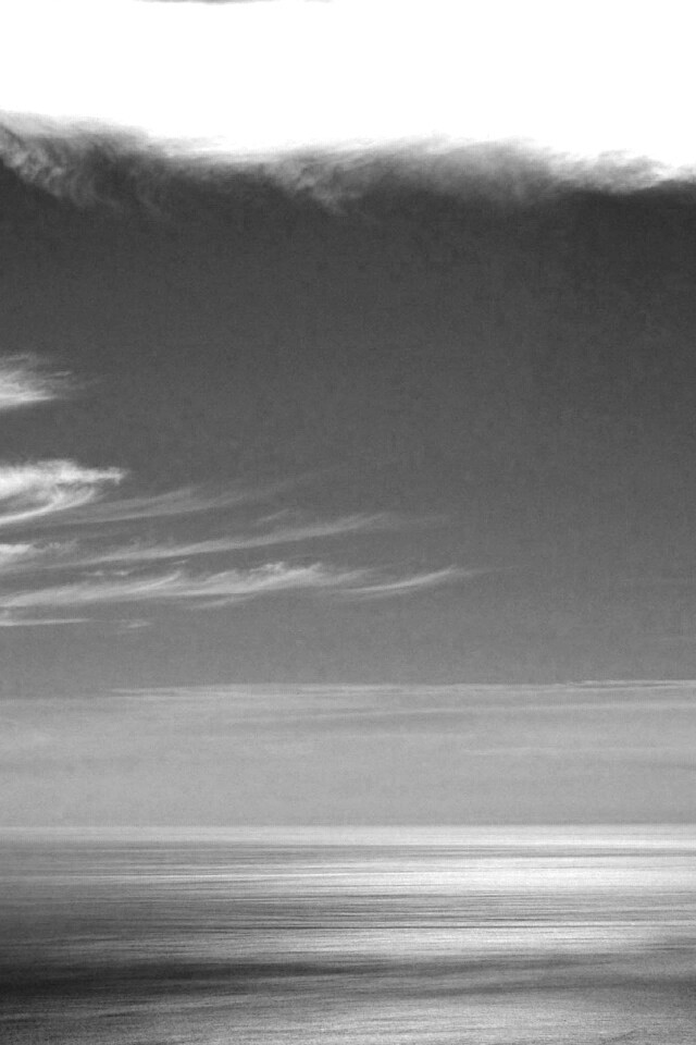 Чистый морской горизонт обои