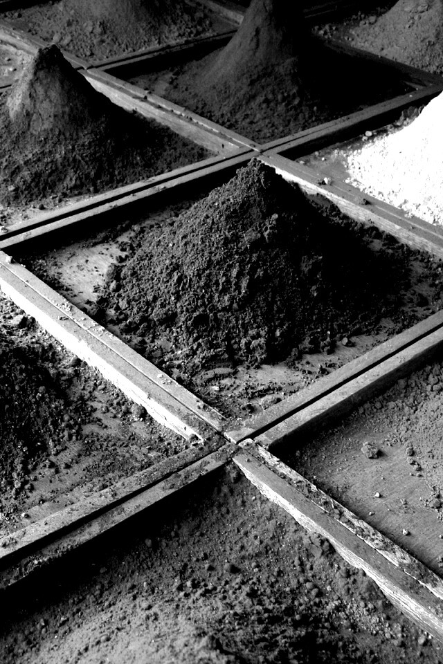 Цветной песко обои