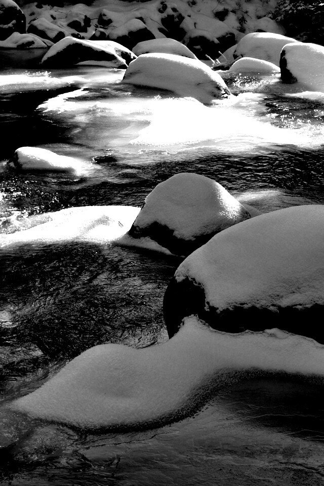 Замёрзжая речка обои