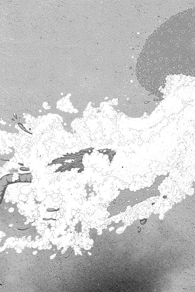 Розовая медуза обои