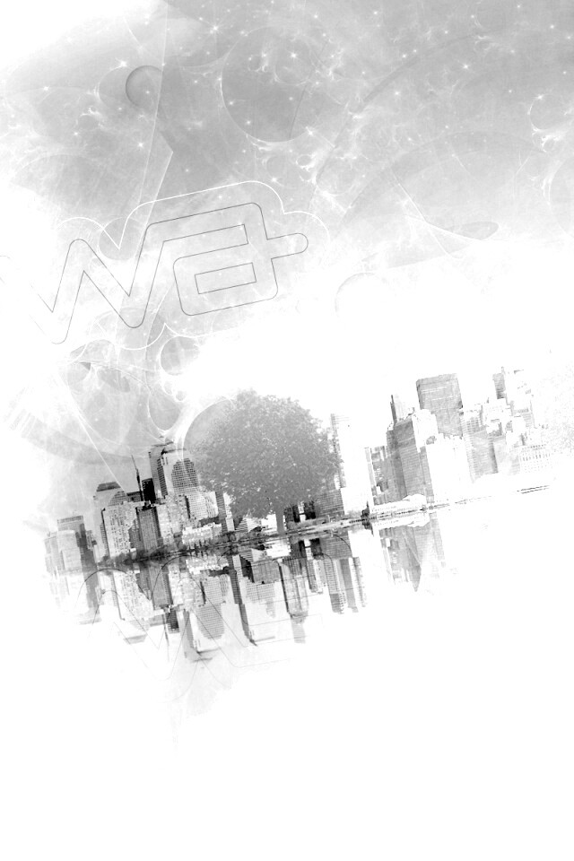 Абстрактный город обои