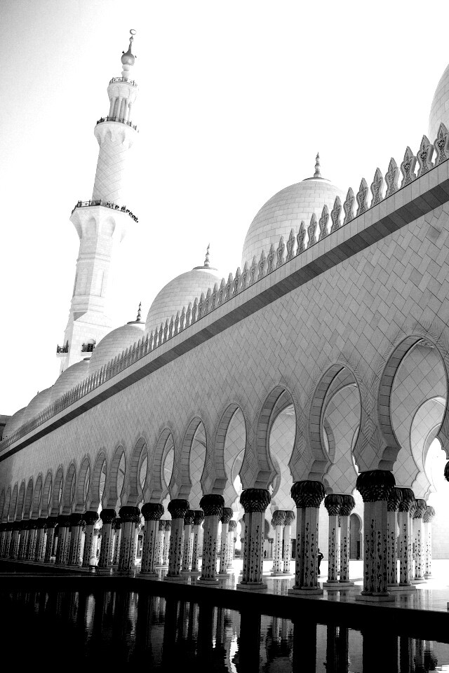 Мечеть шейха в Абу-Даби обои