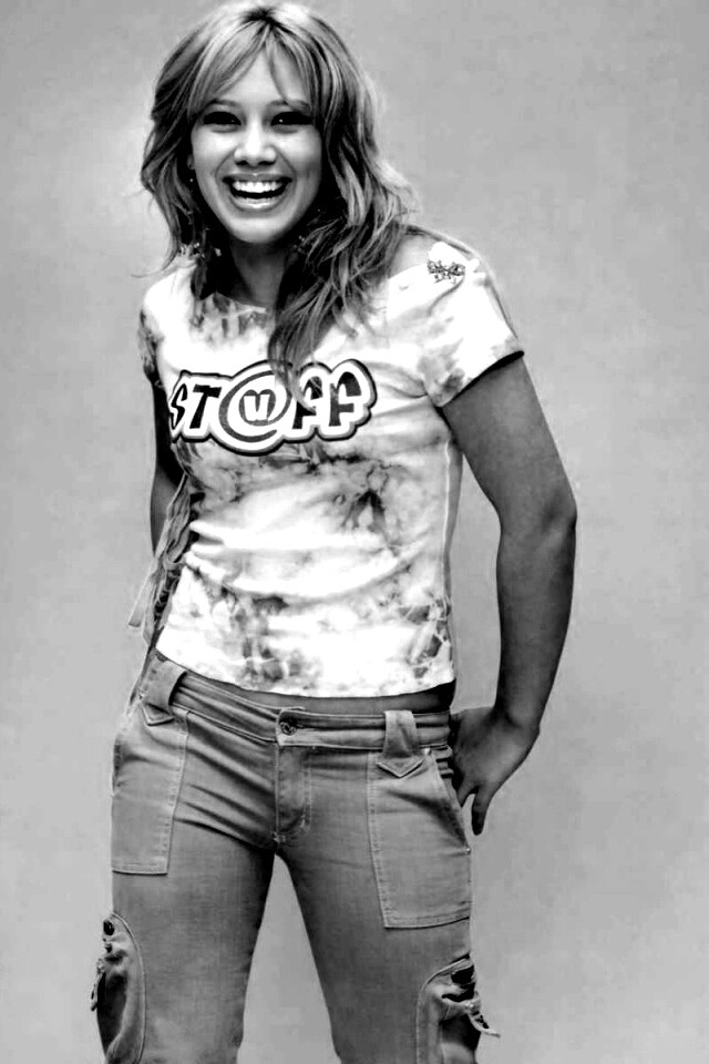 Хилари Дафф смеется обои