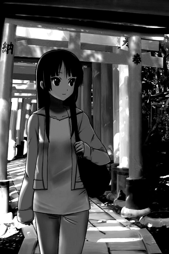 Акияма Мио обои