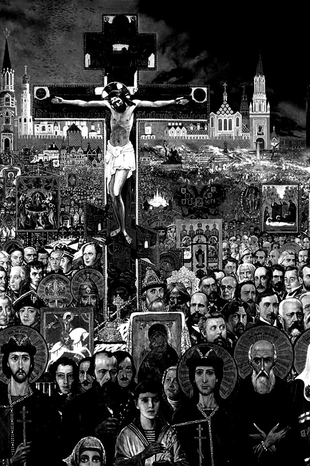 Илья Глазунов "Вечная Россия" обои