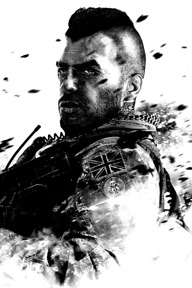 Солдат из COD Modern Warfare обои