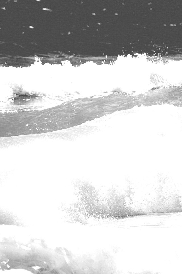 Голубые волны обои