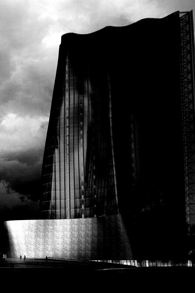 Здание обои