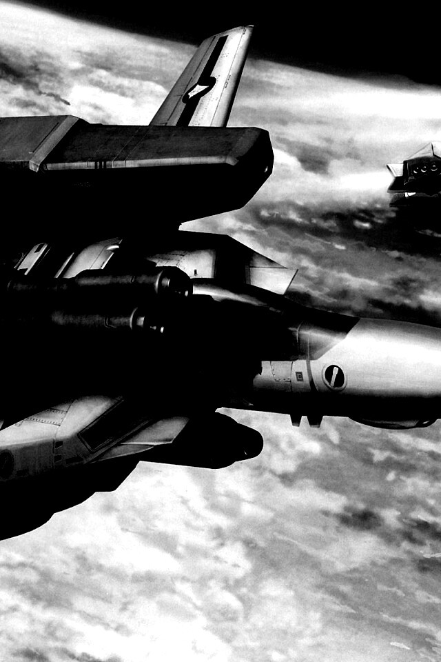 Эскадрилия легких космических истребителей обои