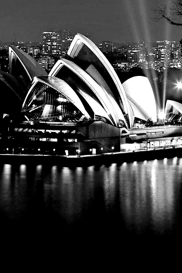 Здание оперного театра в Сиднее обои