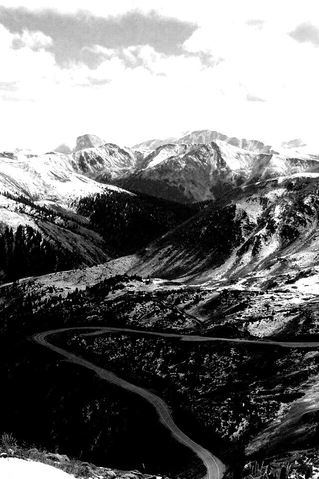 Горная дорога обои