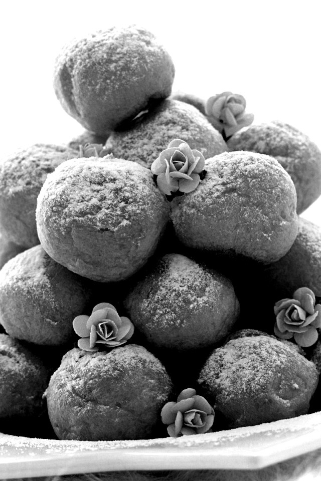 Круглые пироженки обои