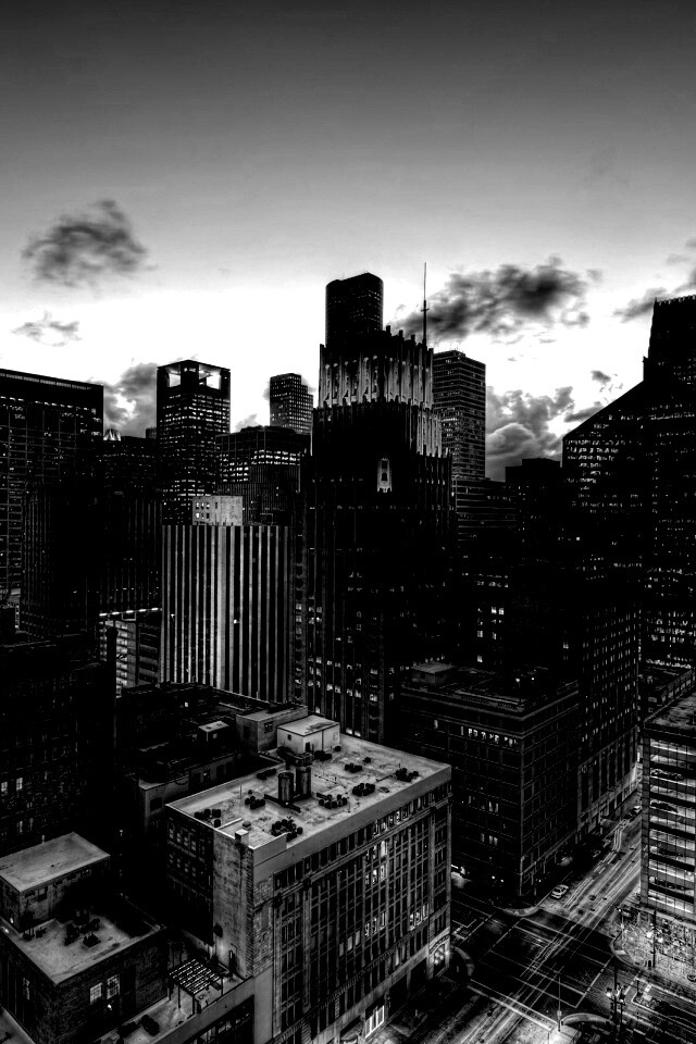 Бизнес-центр сверху обои