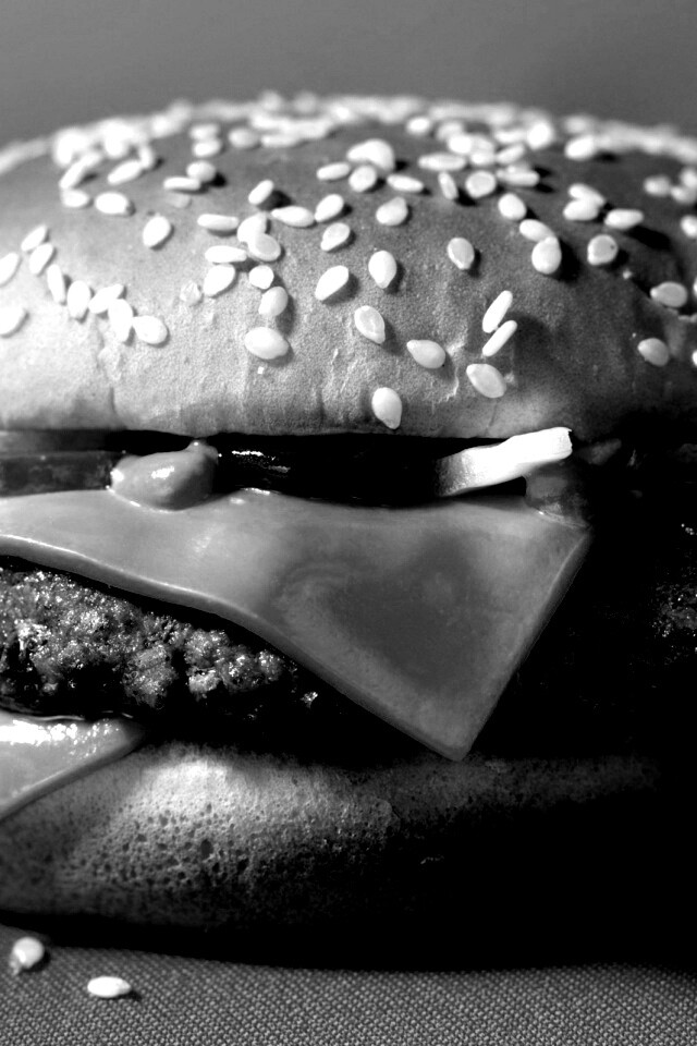 Сочный чизбургер обои