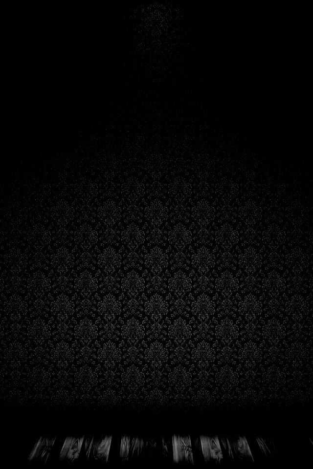 Комната с узорными обоями обои