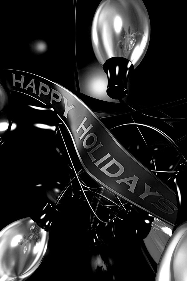 Гирлянда в 3D обои