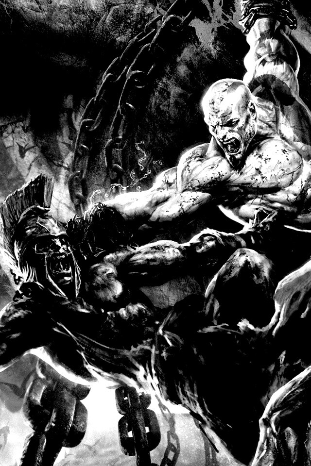 Бог войны обои