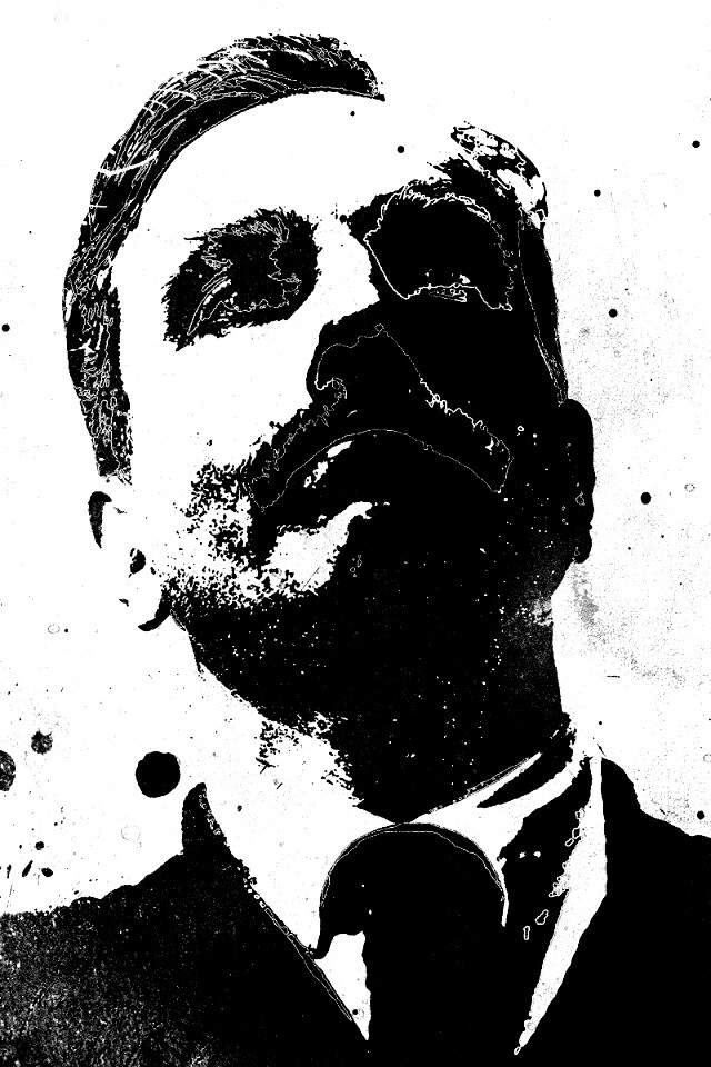 Мужчина в костюме обои