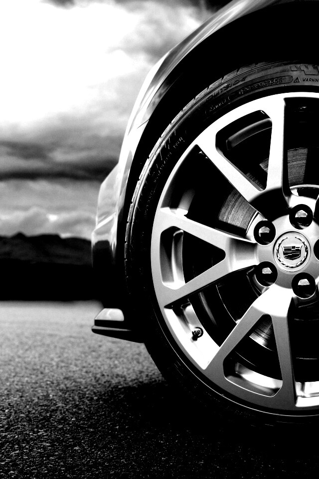 Колесо кадиллака обои