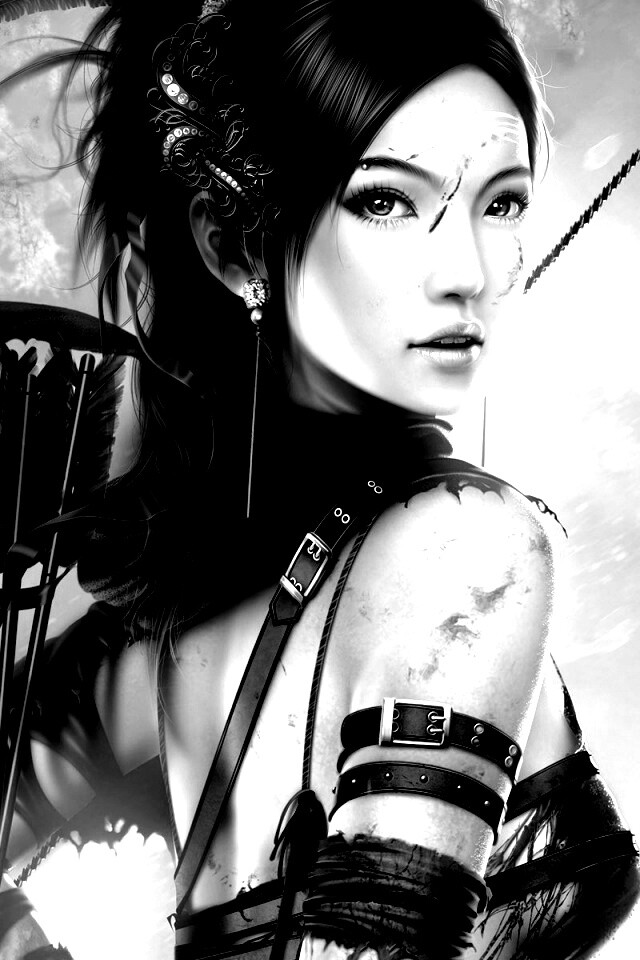 Лучница обои