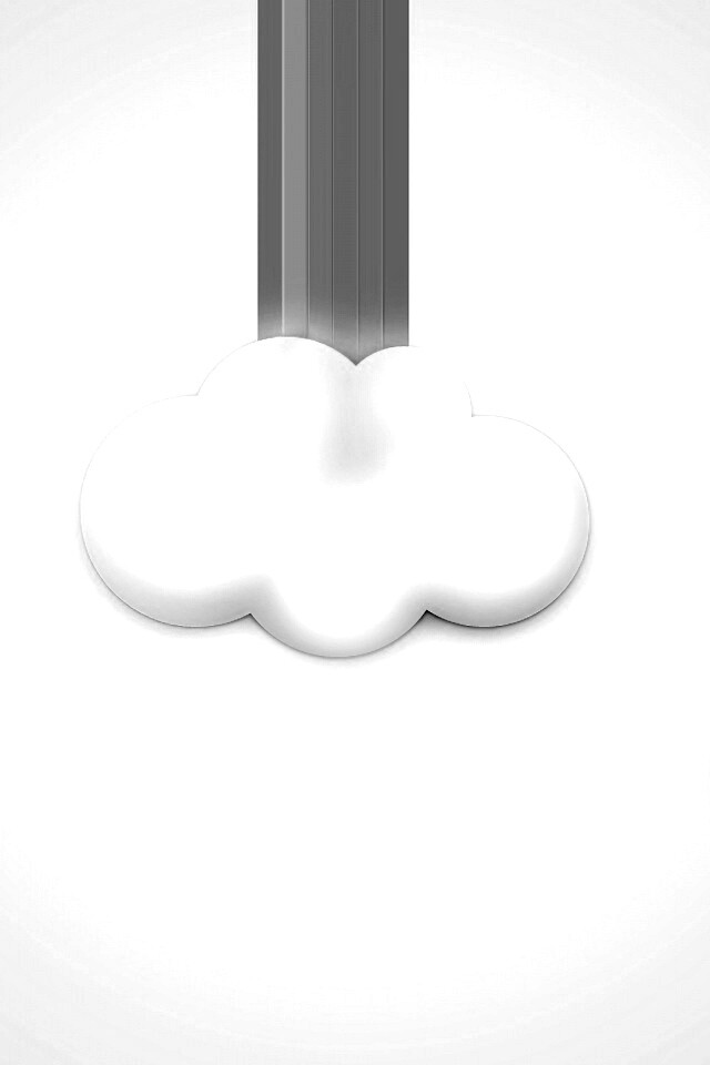 Радужное облачко обои