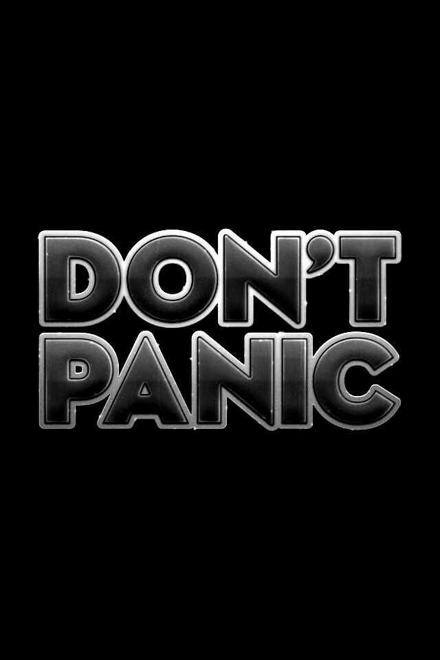 Не паникуй обои