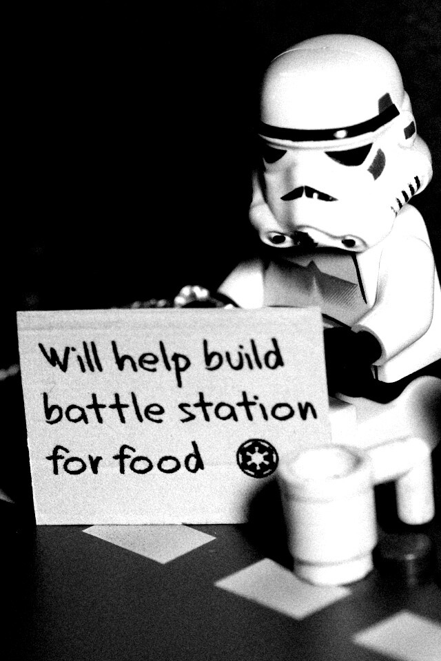 Помогу построить Звезду Смерти за еду обои