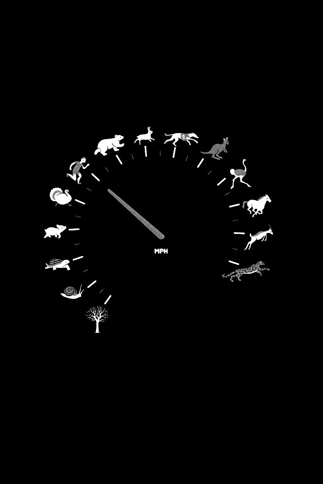 Стилизованный спидометр обои