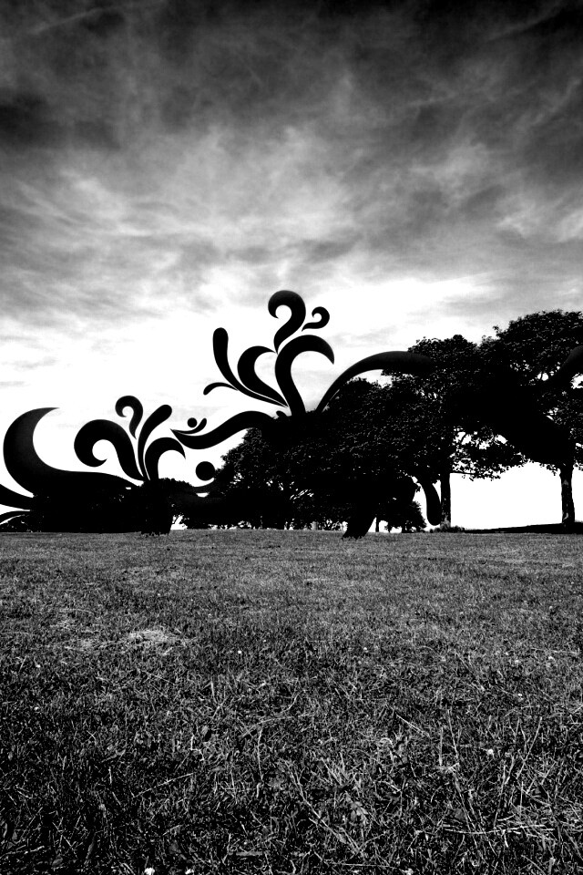 На равнине обои