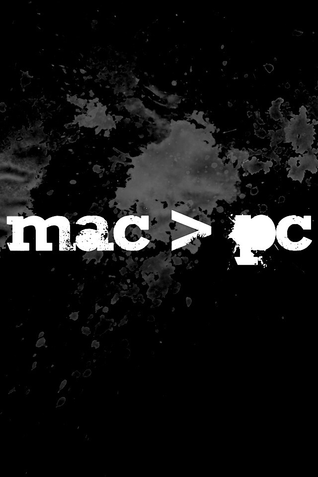 Mac лучше Pc обои