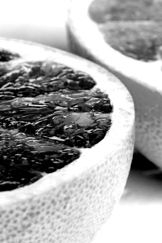 Грейпфрут в разрезе обои