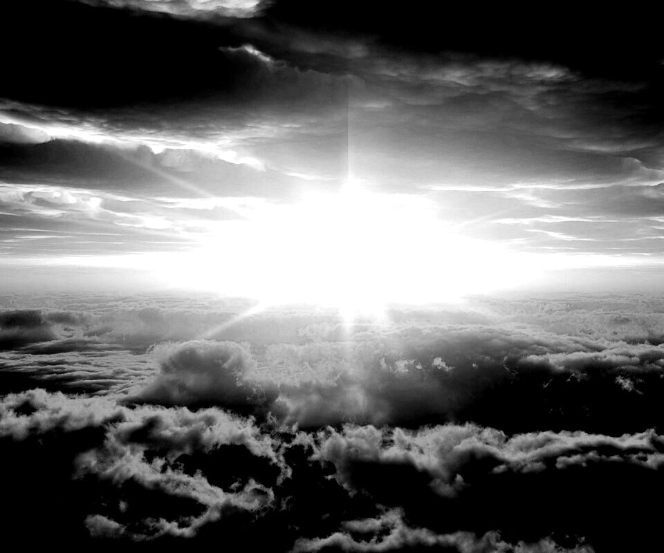 Небеса и солнце обои