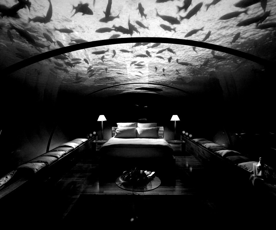 Подводные аппартаменты обои