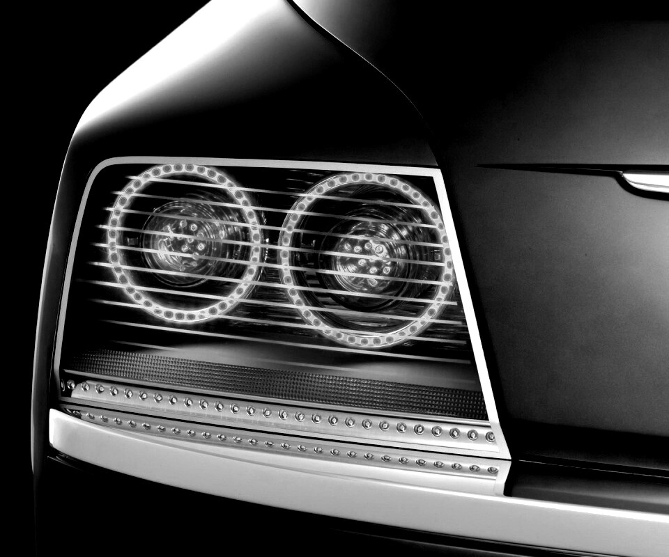 Горящие задние фары обои