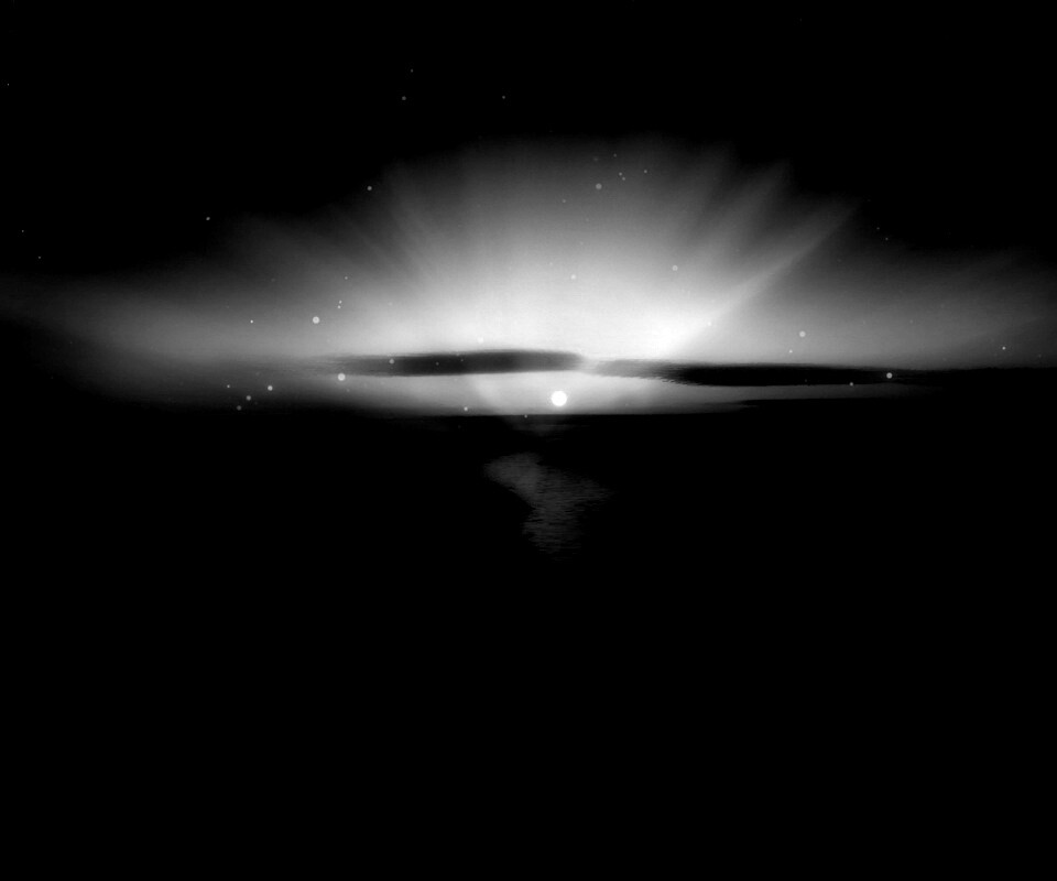 Сиреневый закат обои