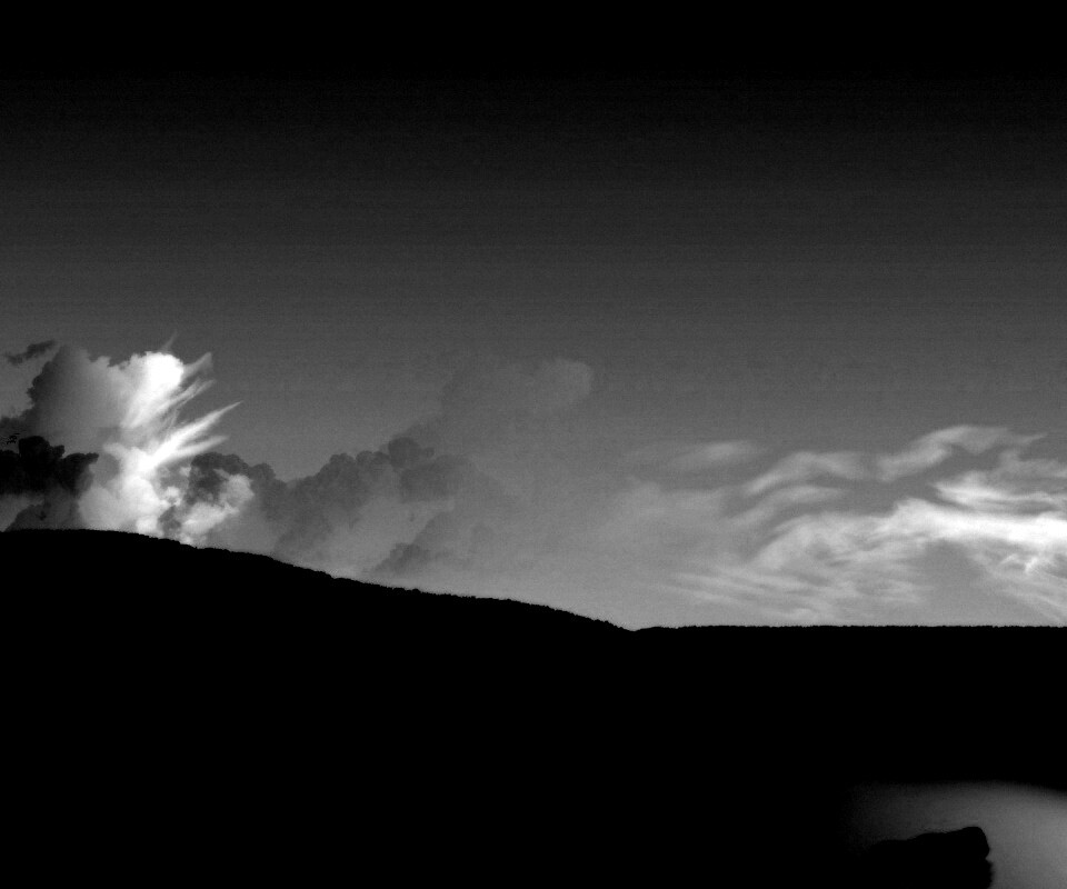 Желтое небо обои