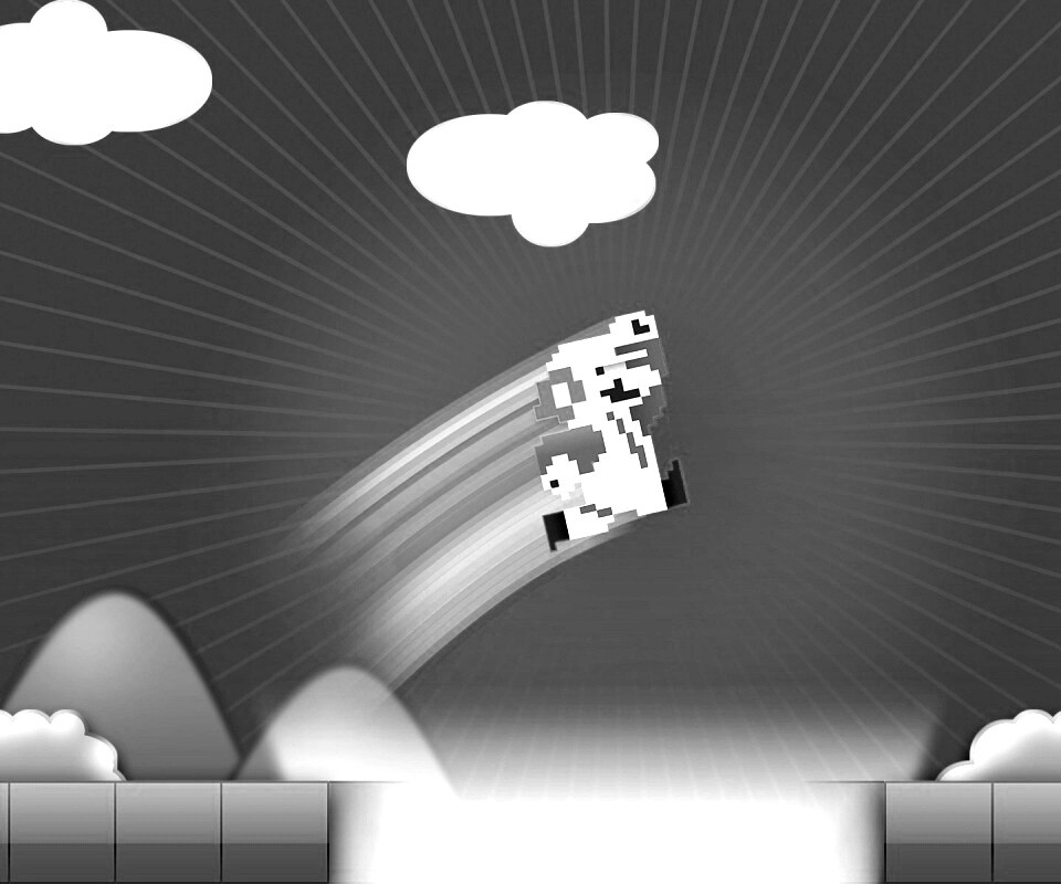 Прыжок Марио обои