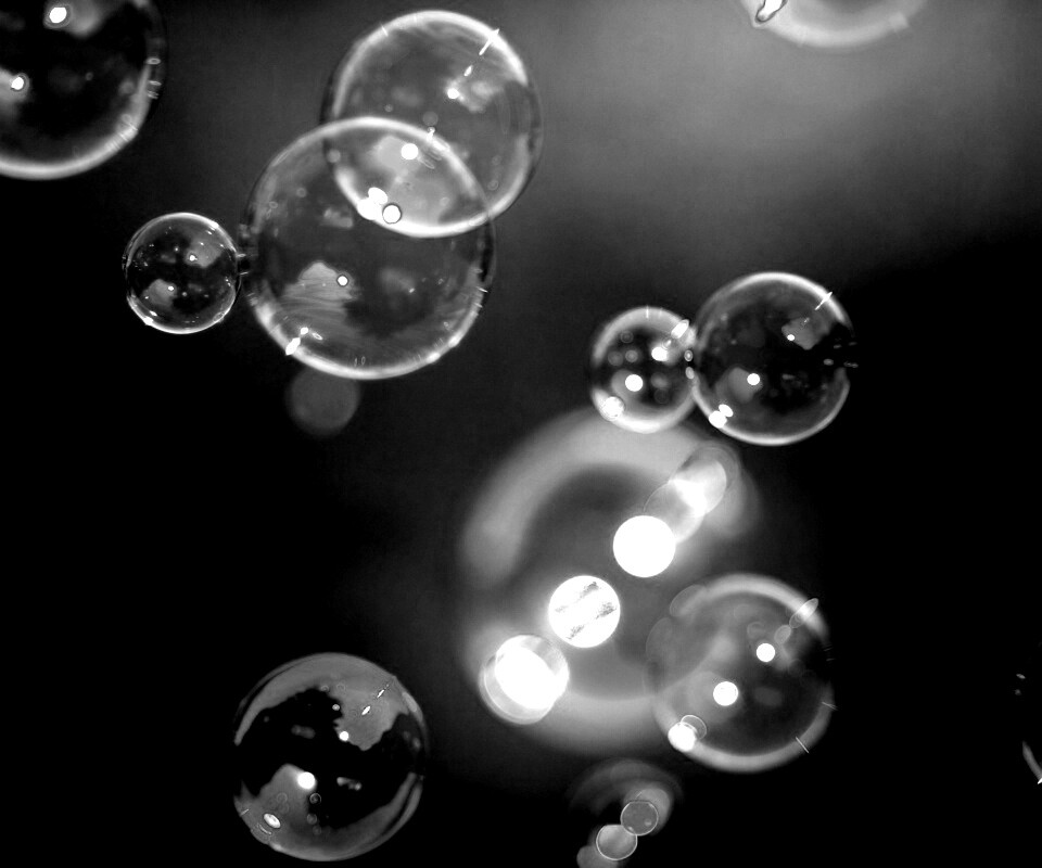 Мыльные пузыри обои