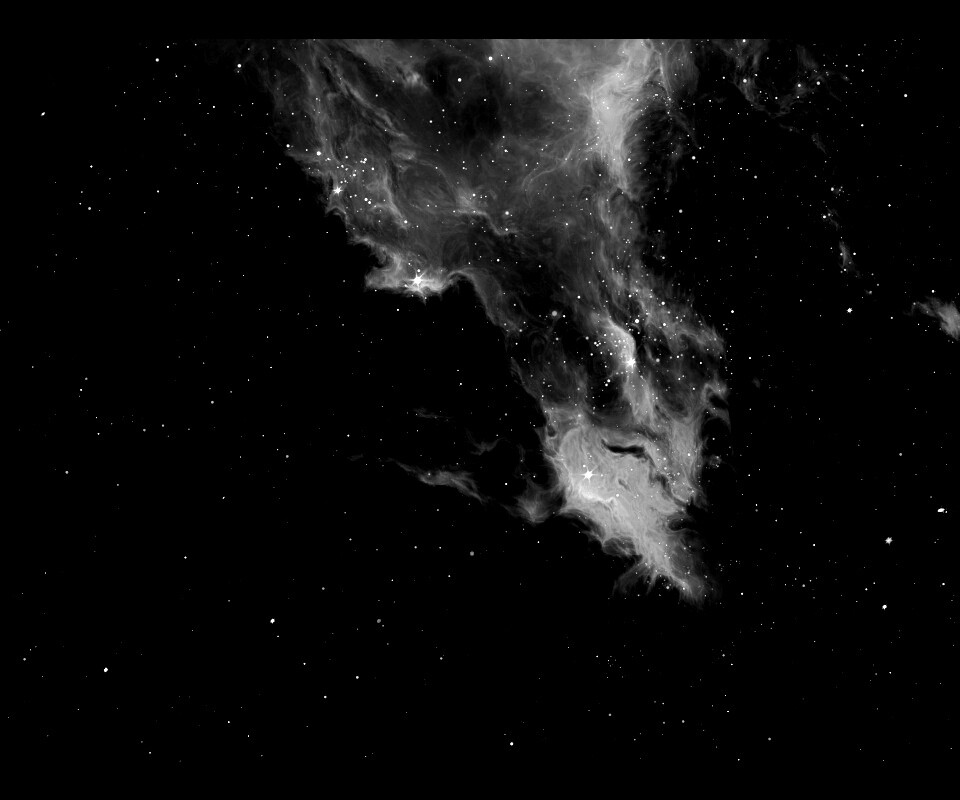 Красная туманность обои