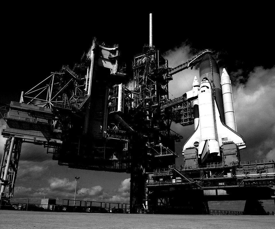 Шаттл на старте обои