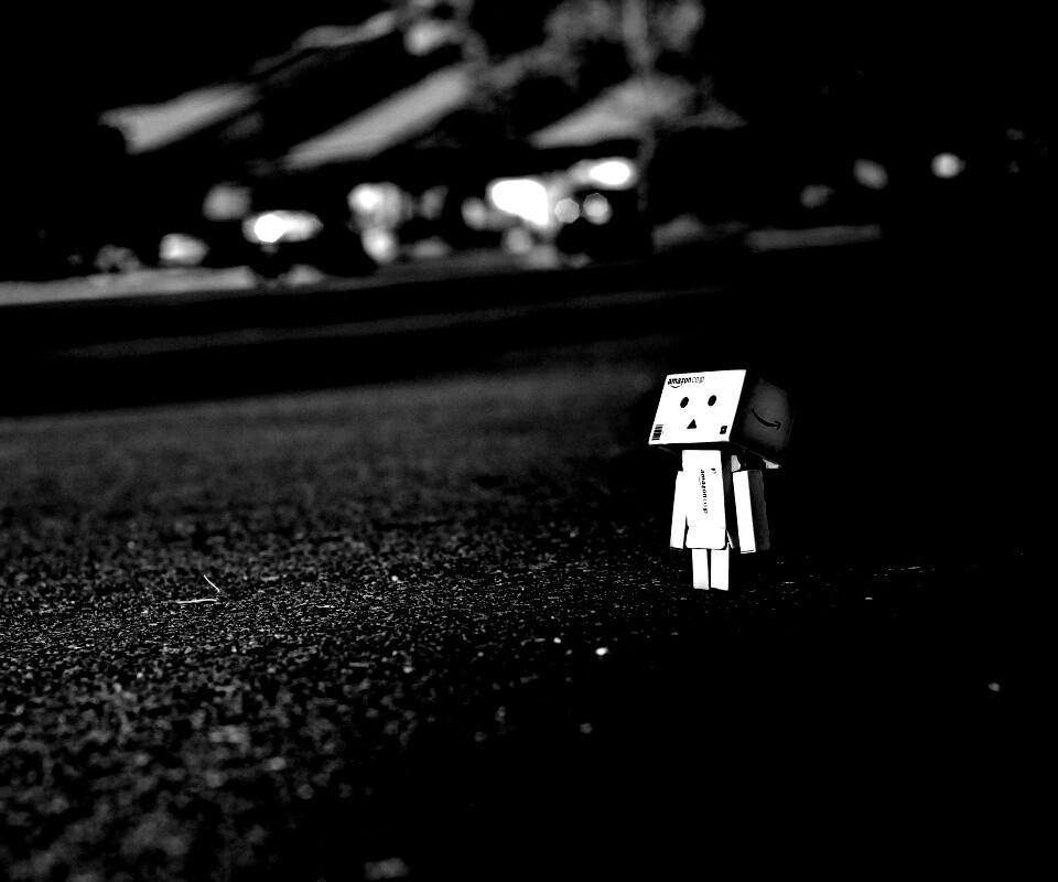 Данбо смотрит вверх обои