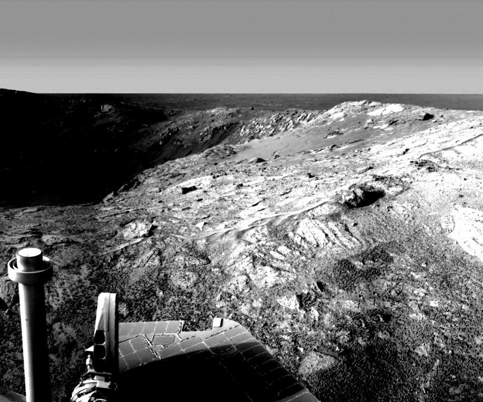 Снимок с марсохода обои