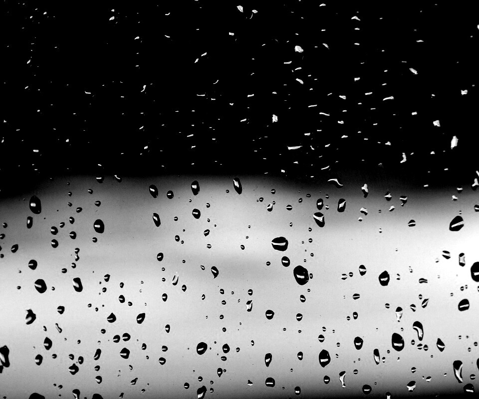 Капли на стекле обои