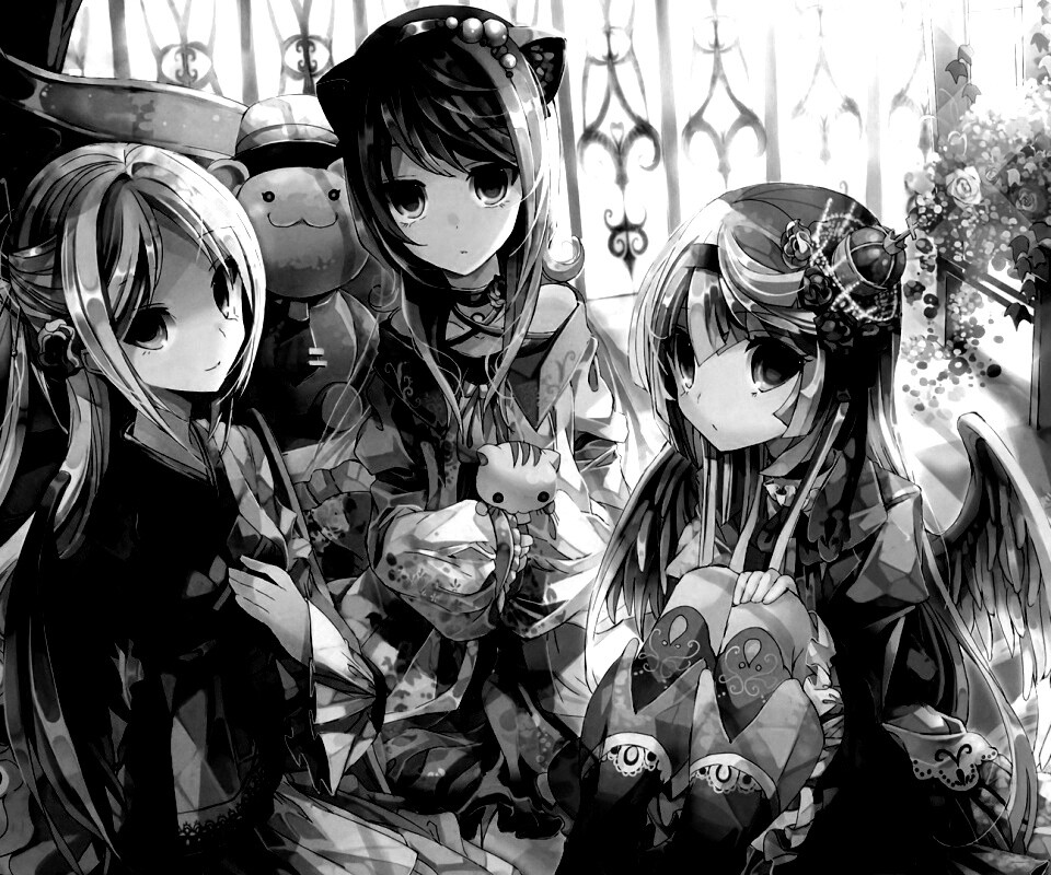 Три лоли обои